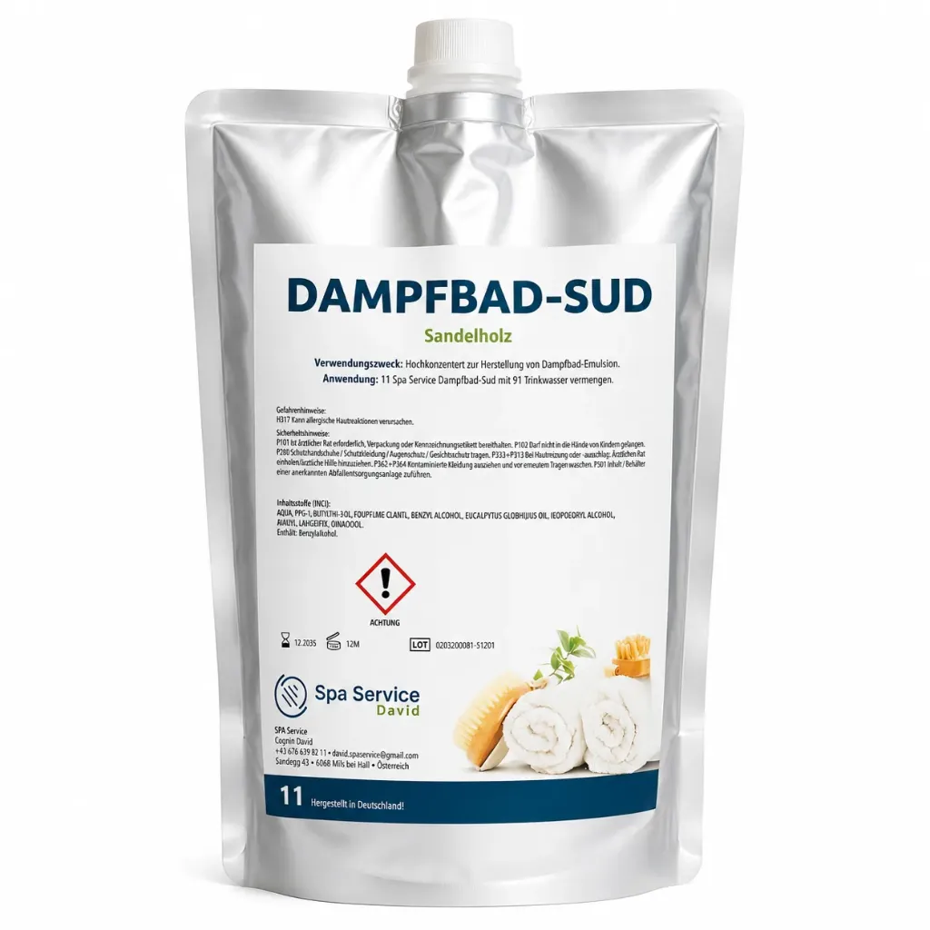 [DAMPF-SAND-1L] Dampfbademulsion Sandelholz