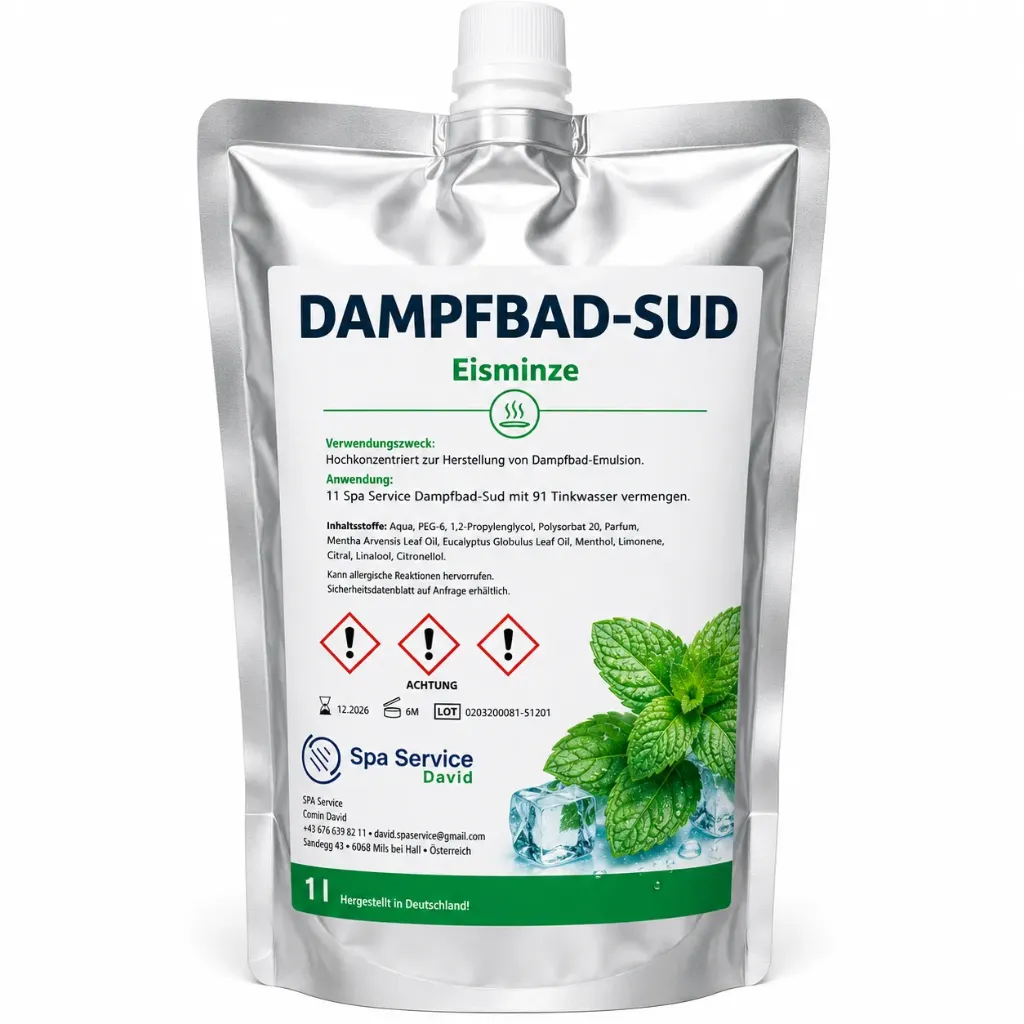 Dampfbademulsion „Eisminze“