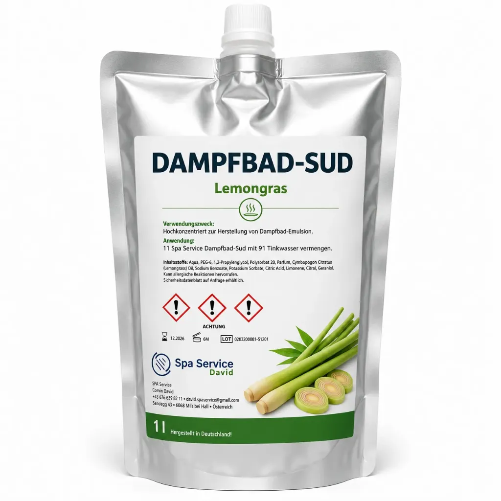 Dampfbademulsion „Lemongras“