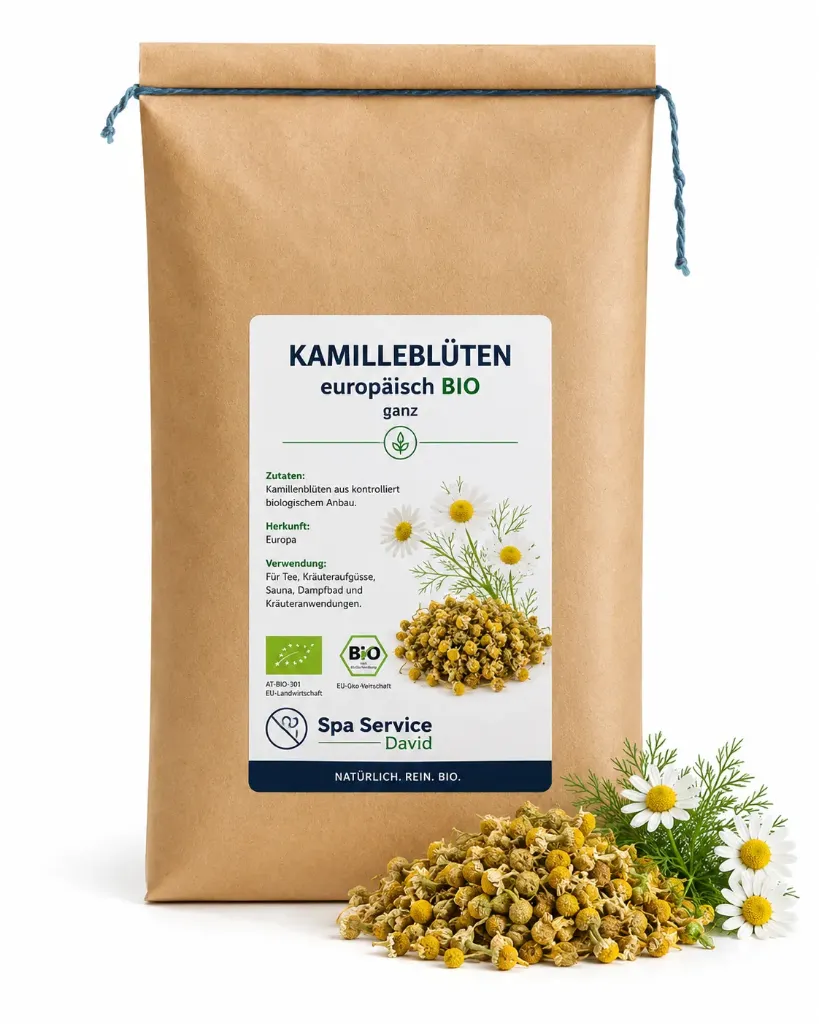 [BIO-KAM] Kamillenblüten europäisch BIO ganz