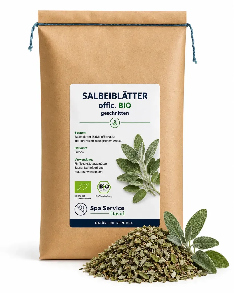 [BIO-SAL] Salbeiblätter offic. BIO geschnitten
