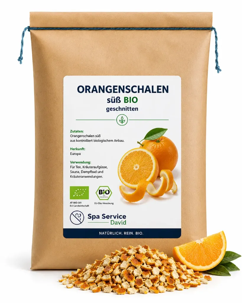 [BIO-ORA] Orangenschalen süß BIO geschnitten