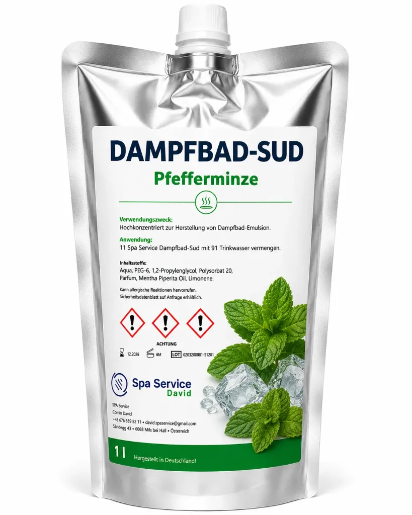 Dampfbademulsion ''Pfefferminze''