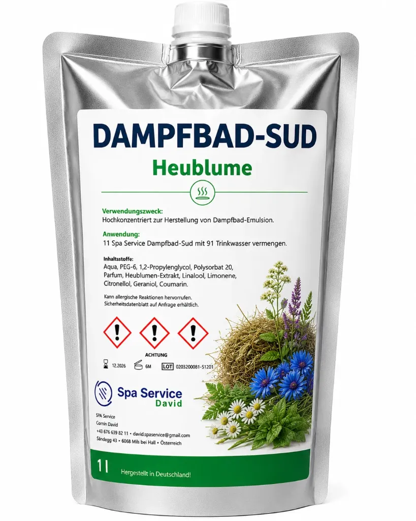 Dampfbademulsion ''Heublume''