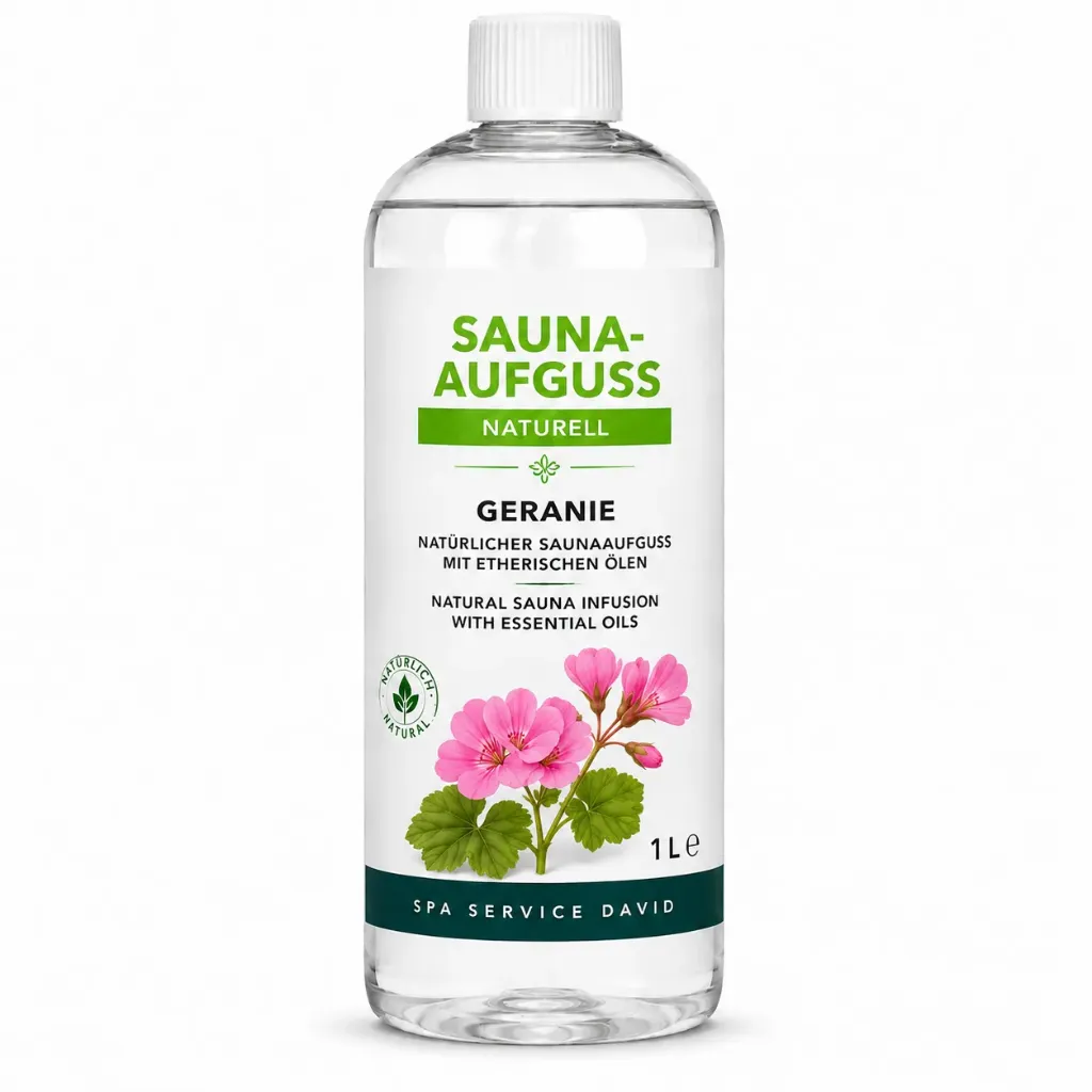 [SAU-GER] Saunaaufguss NATURELL ''Geranie''