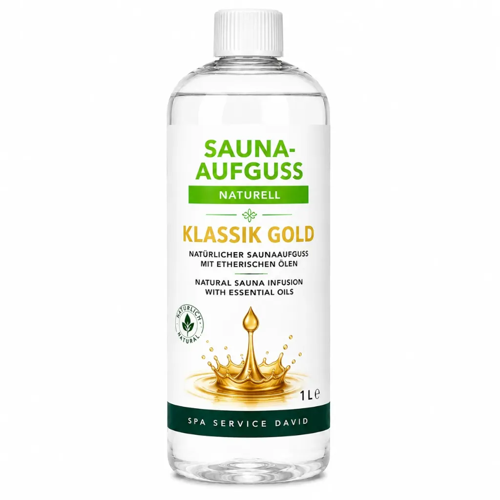 Saunaaufguss NATURELL Klassik Gold - Sonderbestellung ab 5 Stück